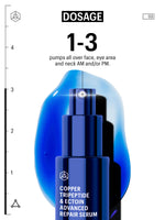 copper peptide repair serum dosage