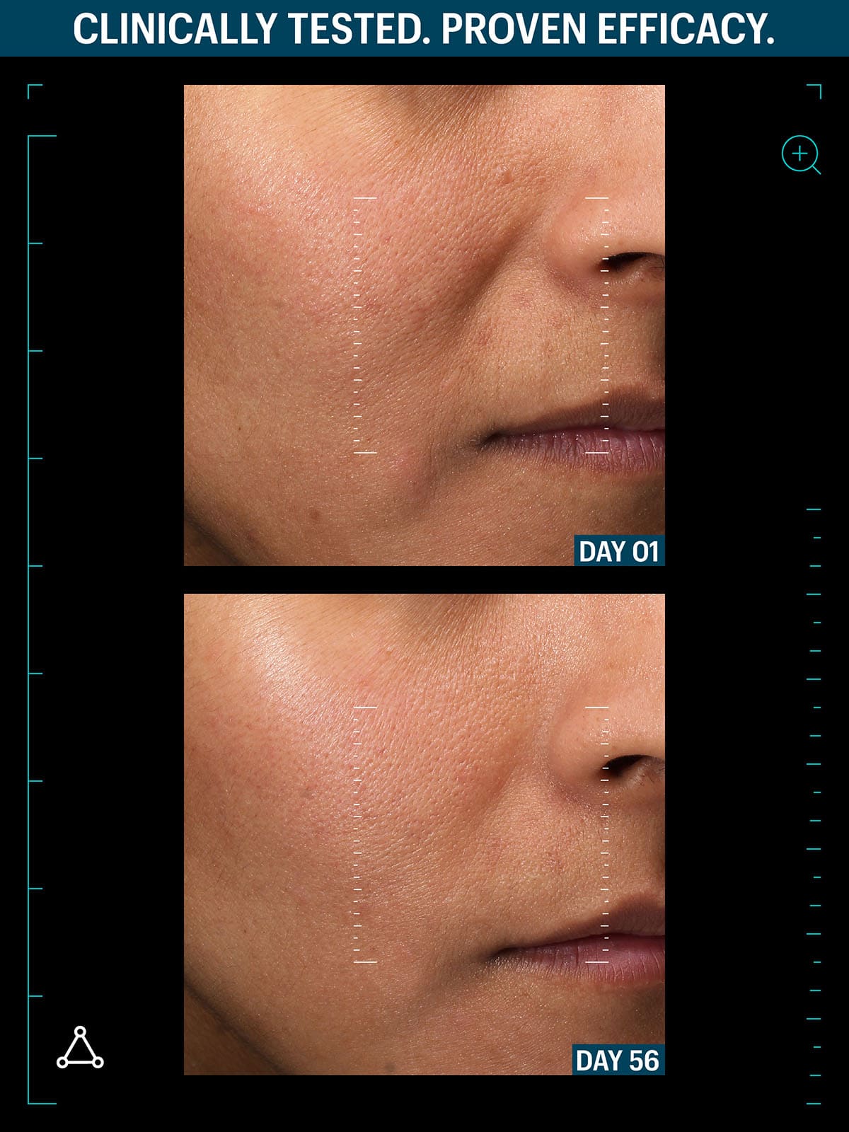 Allies skin peptide before after