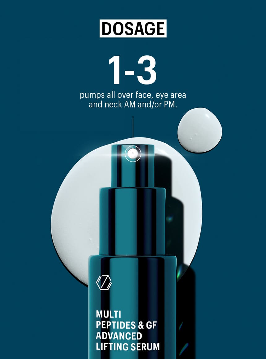 multi peptides & gf advanced lifting dosage